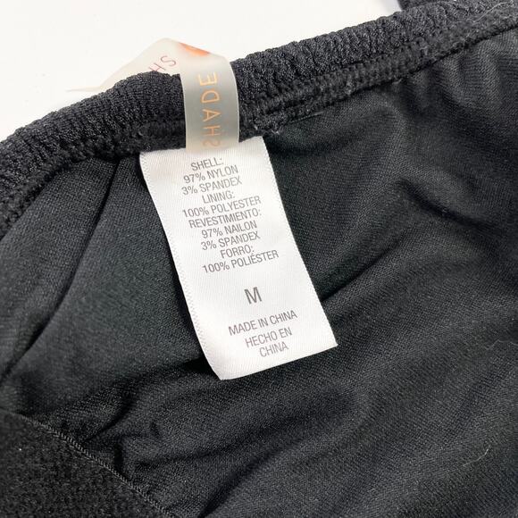 Shade Shore Womens Swimsuit Size Medium Black Gold One Piece Beach Summer Travel - Picture 6 of 8